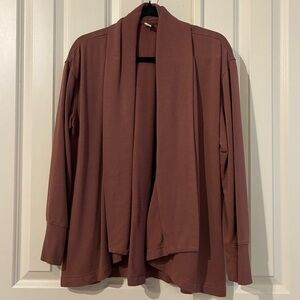 Old Navy Brown Open-Front Cardigan